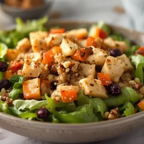 harvest quinoa chicken salad recipe