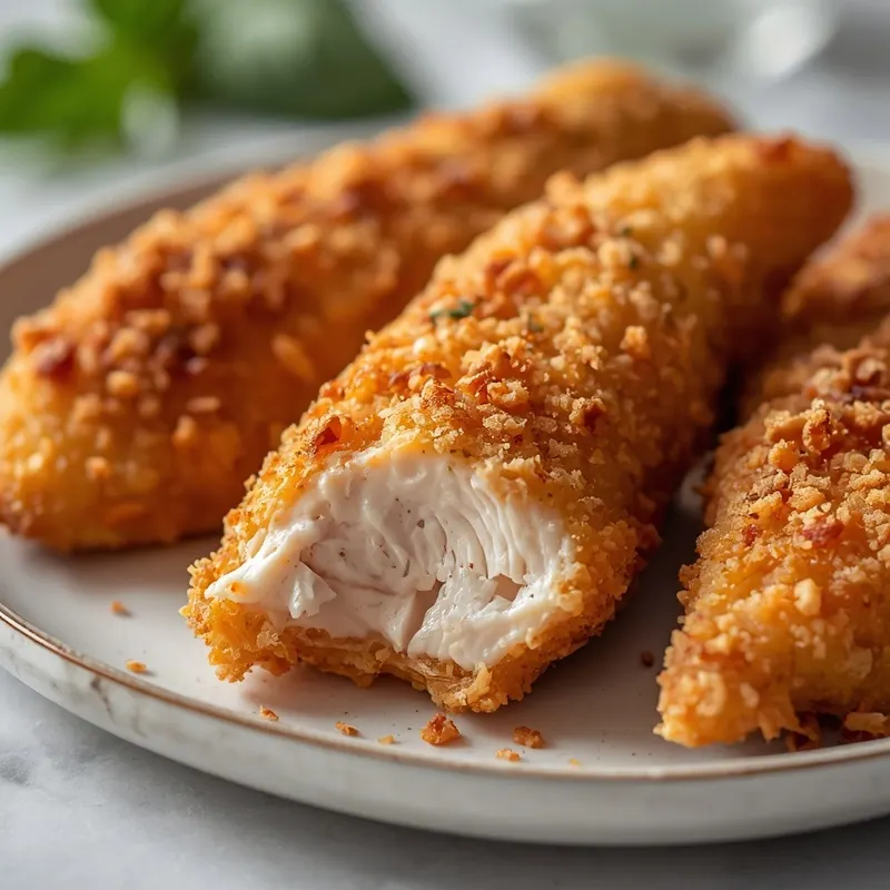 Crispy Hot Honey Chicken Tenders Bake Crispy Hot Honey Chicken Tenders Bake