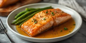 Golden Maple Mustard Salmon Sheet Pan