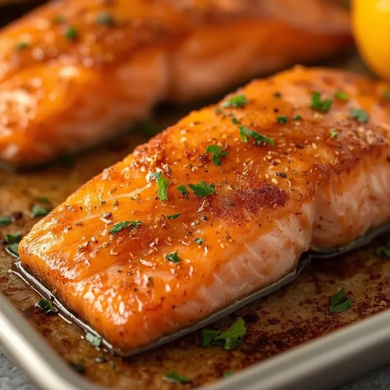 Golden Maple Mustard Salmon Sheet Pan Golden Maple Mustard Salmon Sheet Pan