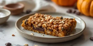 Chewy Maple Pumpkin Granola Bars