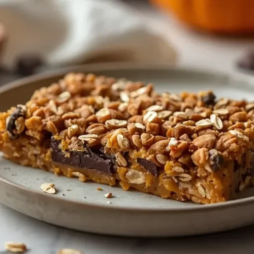 maple pumpkin granola bars recipe