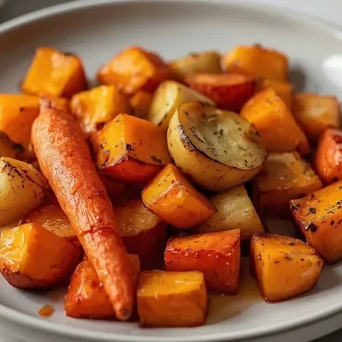 maple roasted root vegetables recipe