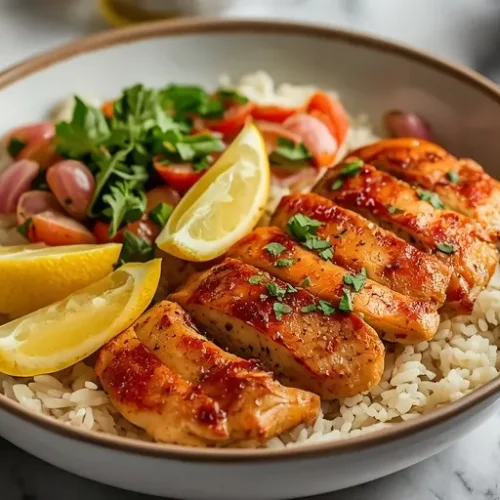 meal prep mediterranean chicken rice bowls recipe
