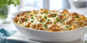 Creamy Ranch Chicken Pasta Bake