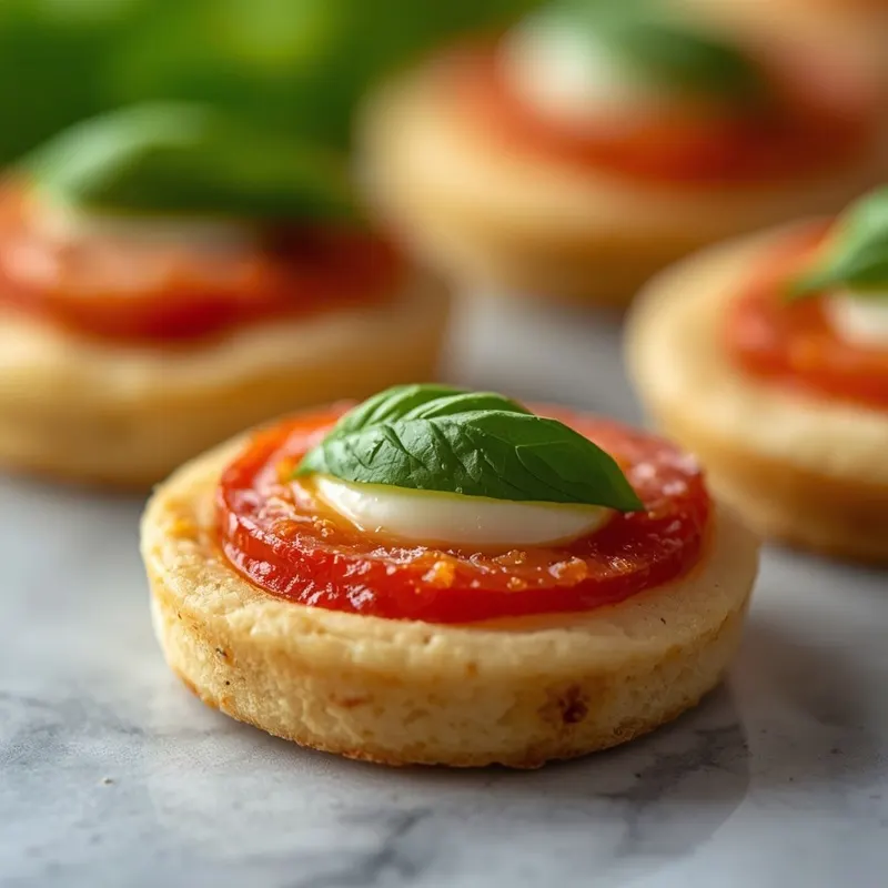 Fresh Mini Margherita Pizza Bites