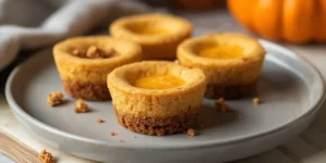 Creamy Mini Pumpkin Cheesecake Cups