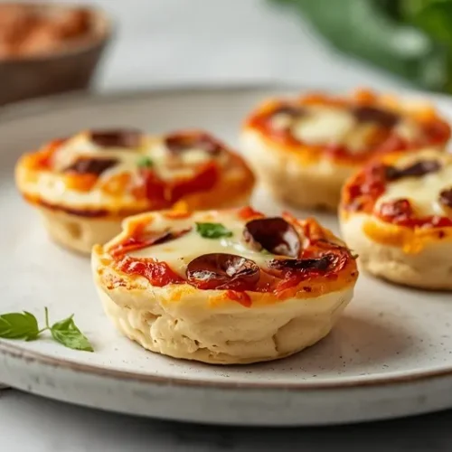 mini veggie pizza cups recipe