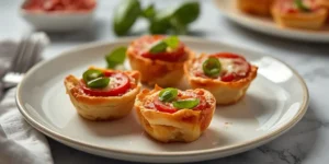 Cheesy Pizza Cups