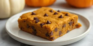 Soft Pumpkin Chocolate Chip Lunchbox Bars with Cozy Fall Flavor