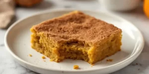 Soft Pumpkin Snickerdoodle Bars