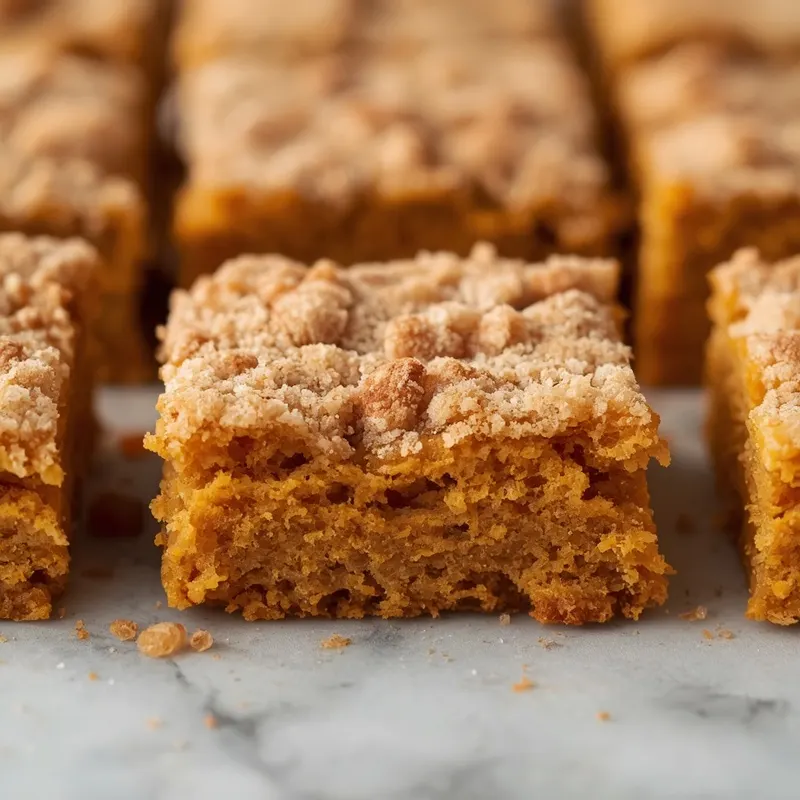 Soft Pumpkin Snickerdoodle Bars