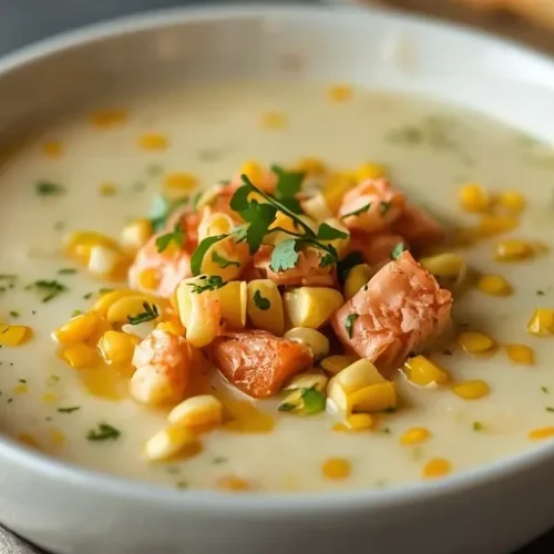 salmon corn chowder bowls recipe