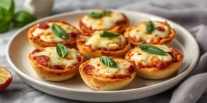 White Garlic Chicken Pizza Pockets