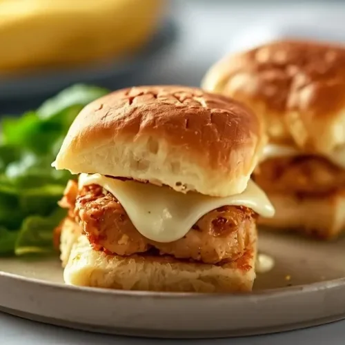 baked garlic butter chicken sliders recipe