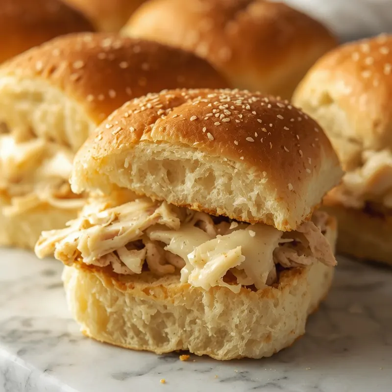 Golden Baked Garlic Parmesan Chicken Sliders Golden Baked Garlic Parmesan Chicken Sliders