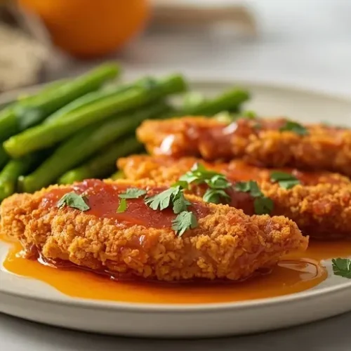baked hot honey chicken tenders recipe