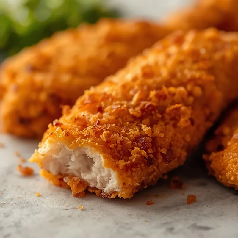 Golden Baked Hot Honey Chicken Tenders