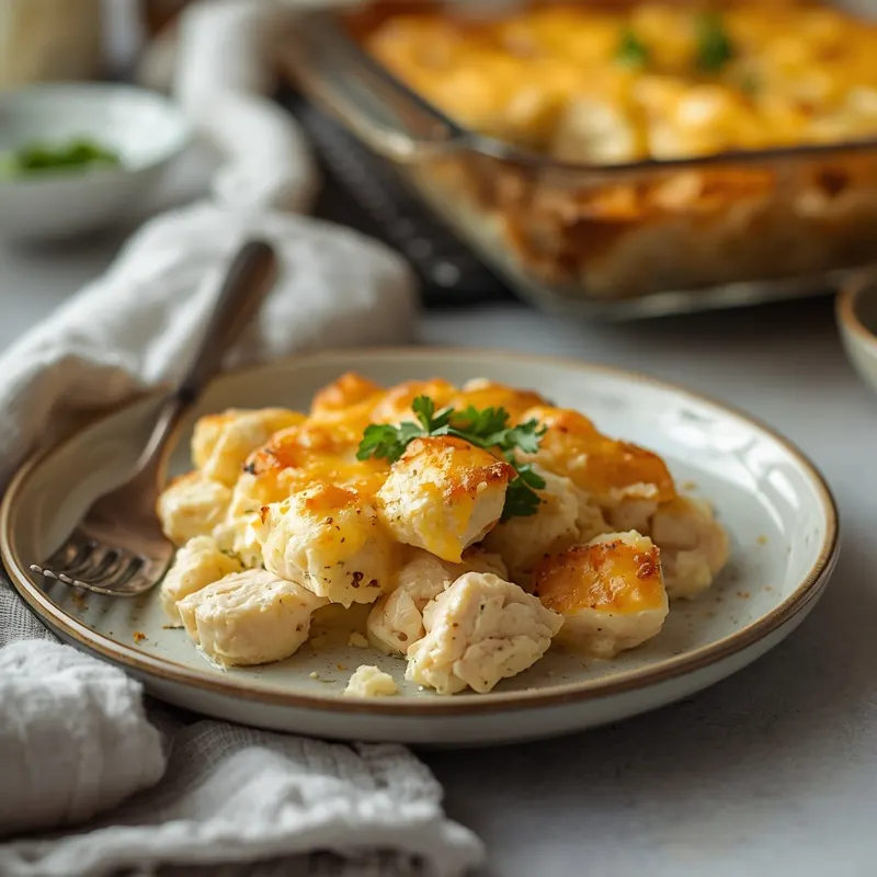 Golden Baked Parmesan Ranch Chicken Casserole Golden Baked Parmesan Ranch Chicken Casserole