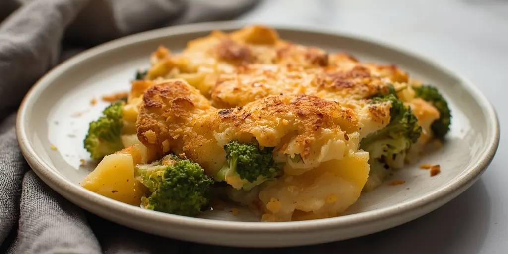 broccoli cheddar potato casserole recipe