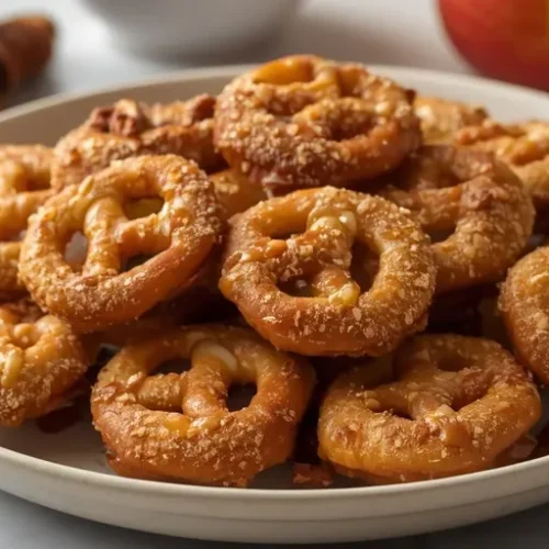 Caramel Apple Pretzel Snacks recipe
