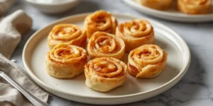 Cheesy Chicken Ranch Pinwheel Roll Ups