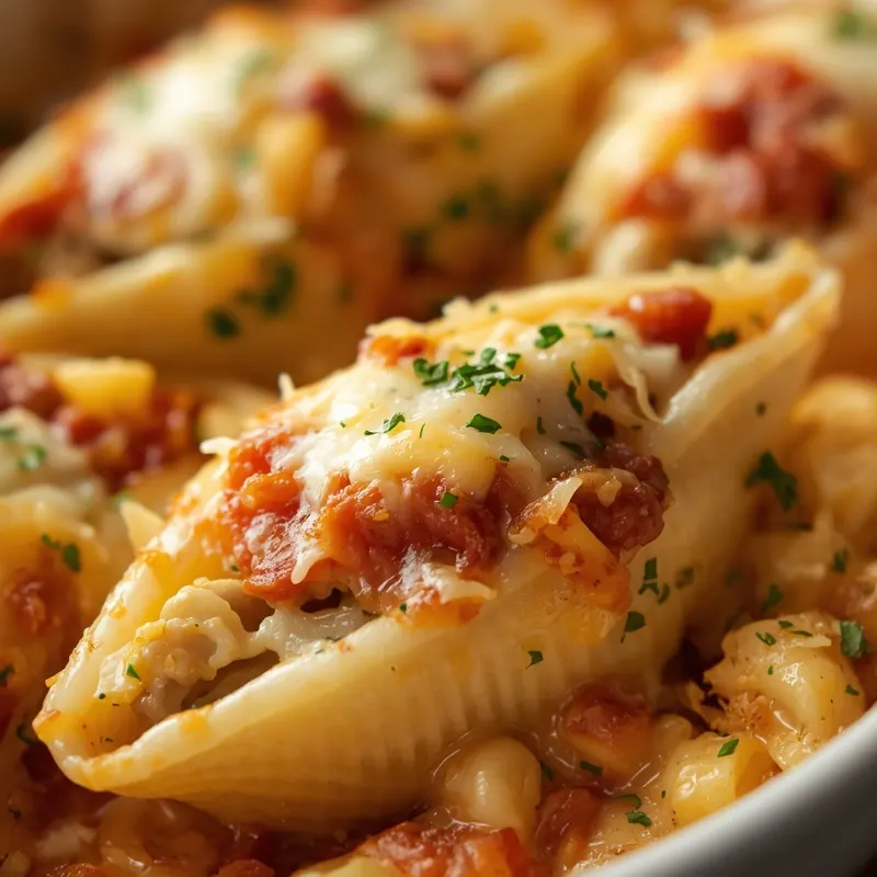 Cheesy White Bean Stuffed Shells Cheesy White Bean Stuffed Shells