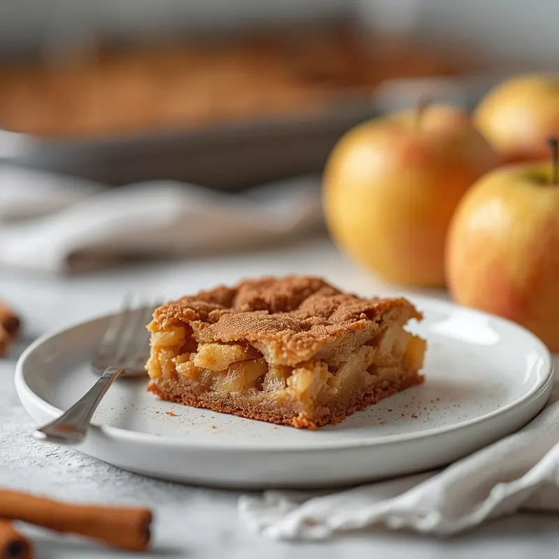 Golden Cinnamon Apple Sheet Cake Bars Golden Cinnamon Apple Sheet Cake Bars