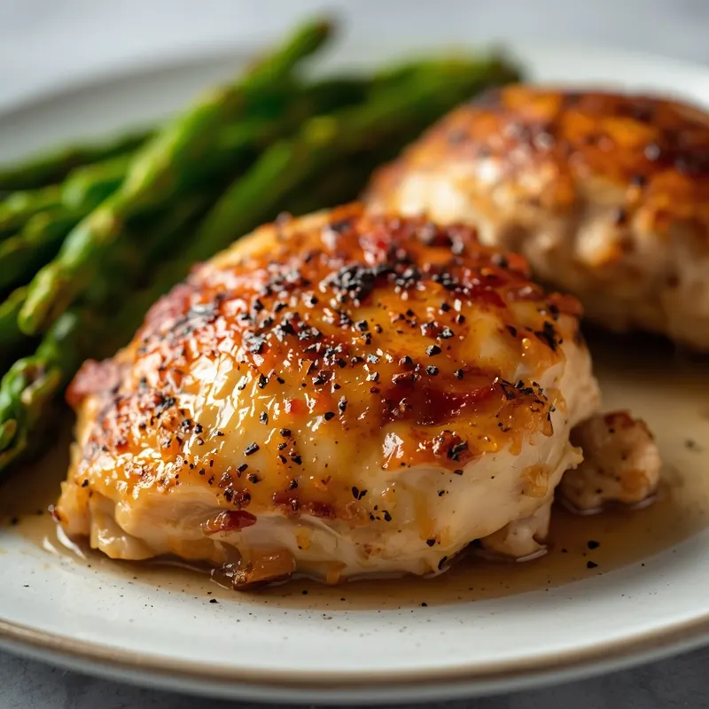 Juicy Cranberry Maple Chicken Thighs