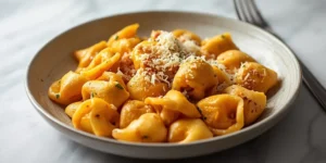 Creamy Butternut Squash Tortellini Bake