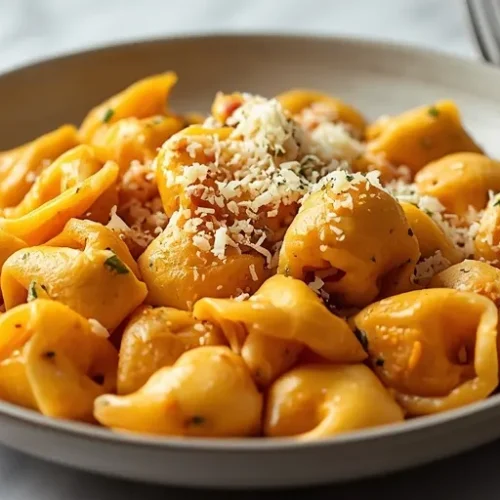 creamy butternut squash tortellini bake recipe