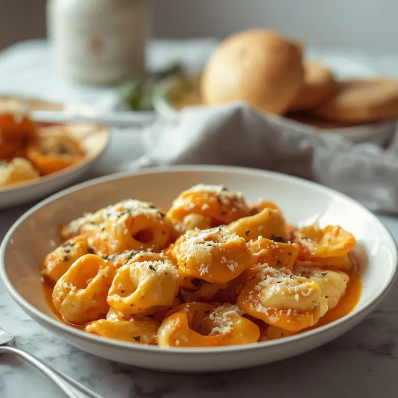 Creamy Butternut Squash Tortellini Bake Creamy Butternut Squash Tortellini Bake