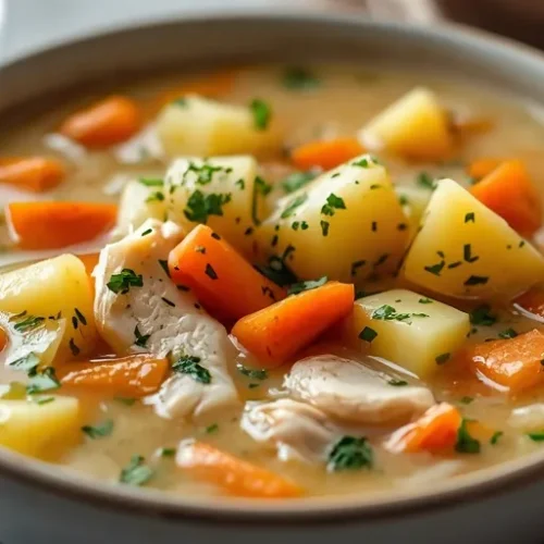 crockpot chicken potato soup recipe