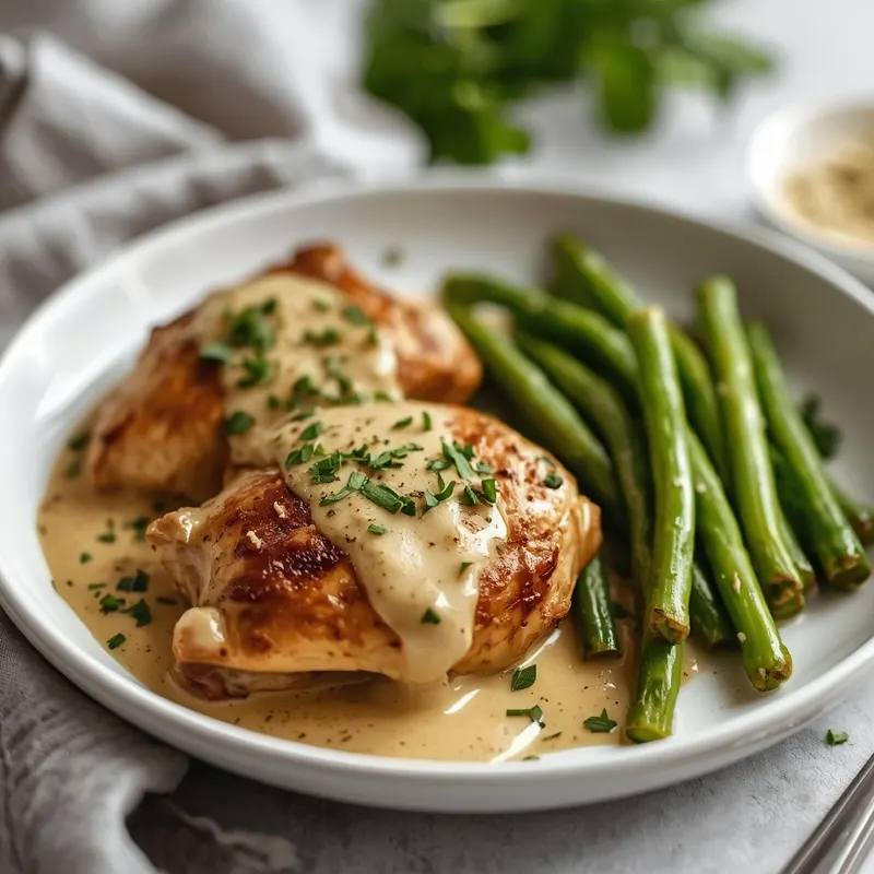 Juicy Crockpot Garlic Ranch Chicken