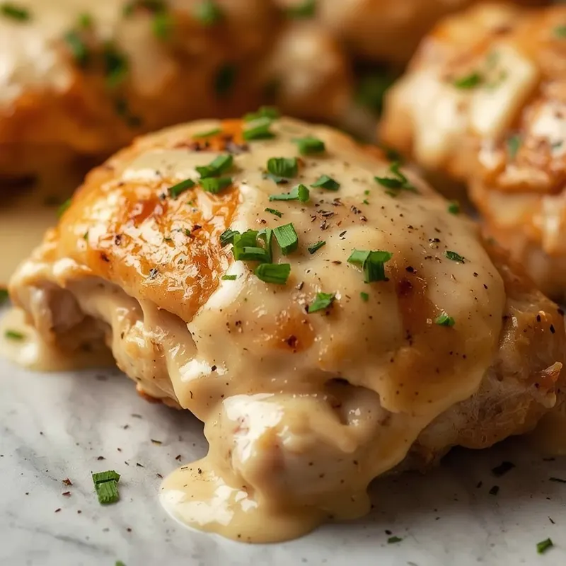 Juicy Crockpot Garlic Ranch Chicken