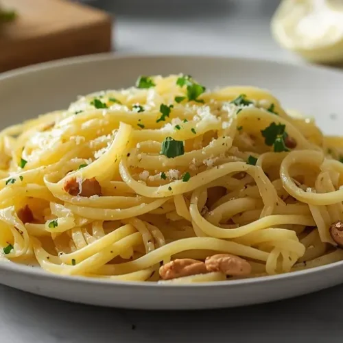 garlic butter cabbage noodles recipe