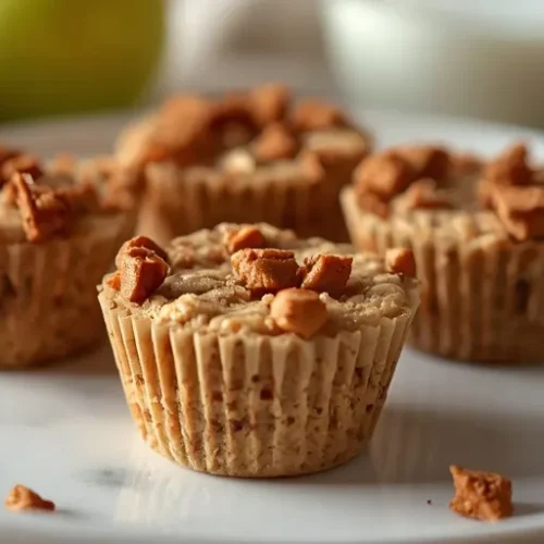 healthy apple pie oatmeal cups recipe