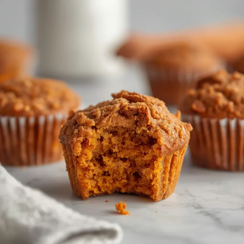 Golden Healthy Cinnamon Sweet Potato Muffins Golden Healthy Cinnamon Sweet Potato Muffins