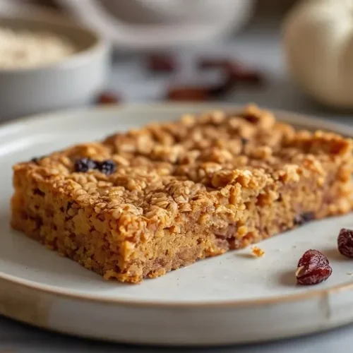 healthy maple pumpkin granola bars recipe