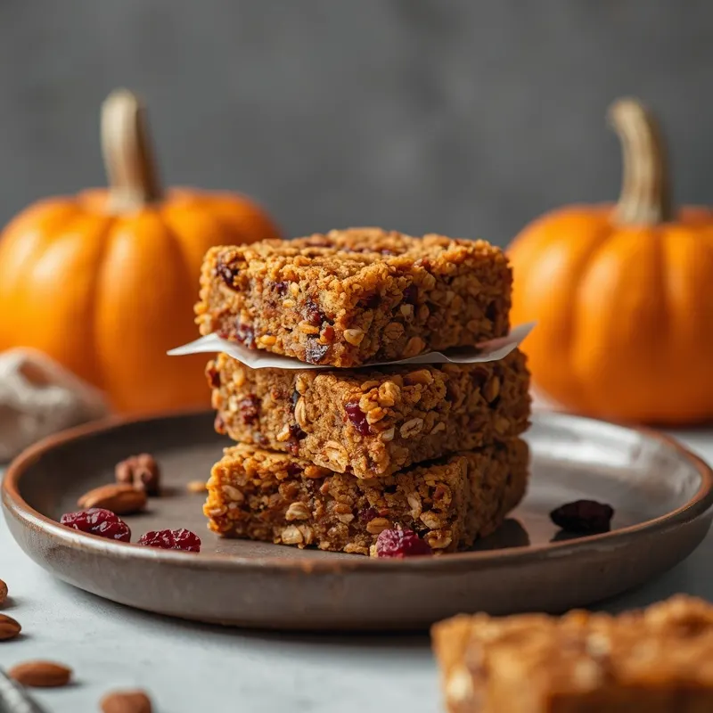 Golden Healthy Maple Pumpkin Granola Bars Golden Healthy Maple Pumpkin Granola Bars