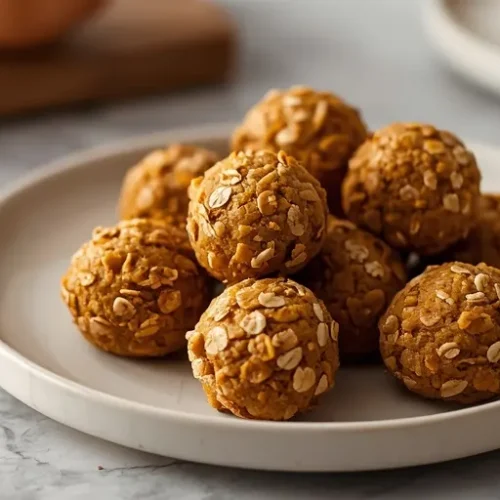 healthy pumpkin breakfast cookie bites recipe