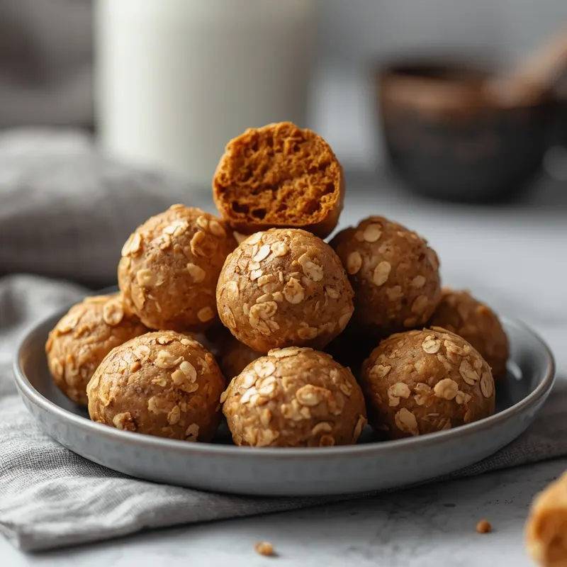 Chewy Healthy Pumpkin Breakfast Cookie Bites Chewy Healthy Pumpkin Breakfast Cookie Bites