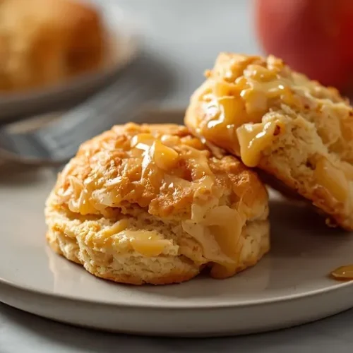 homemade apple cheddar breakfast biscuits recipe