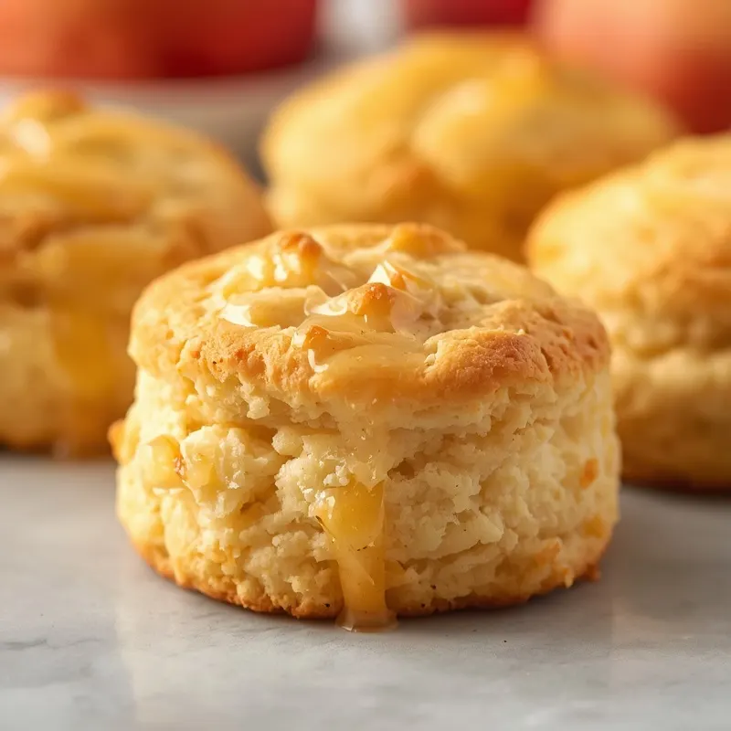 Golden Homemade Apple Cheddar Breakfast Biscuits Golden Homemade Apple Cheddar Breakfast Biscuits