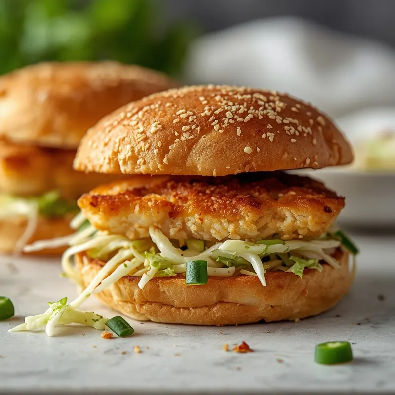 Colorful Meal Prep Cod Sandwich Slaw Boxes