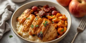 Fresh Meal Prep Fall Harvest Chicken Bowls