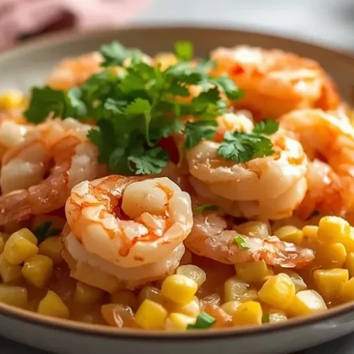 mexican shrimp street corn skillet recipe