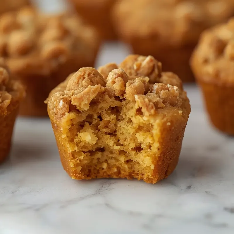 Fluffy Mini Pumpkin Coffee Cake Bites with Buttery Streusel Fluffy Mini Pumpkin Coffee Cake Bites with Buttery Streusel