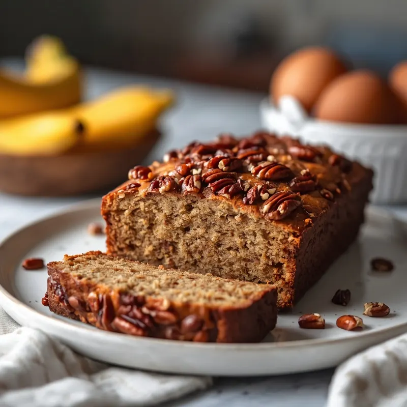 Golden Pecan Pie Banana Bread Golden Pecan Pie Banana Bread