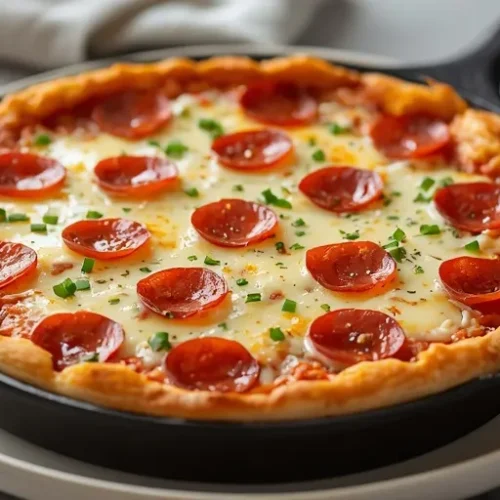 pepperoni pizza dip skillet recipe